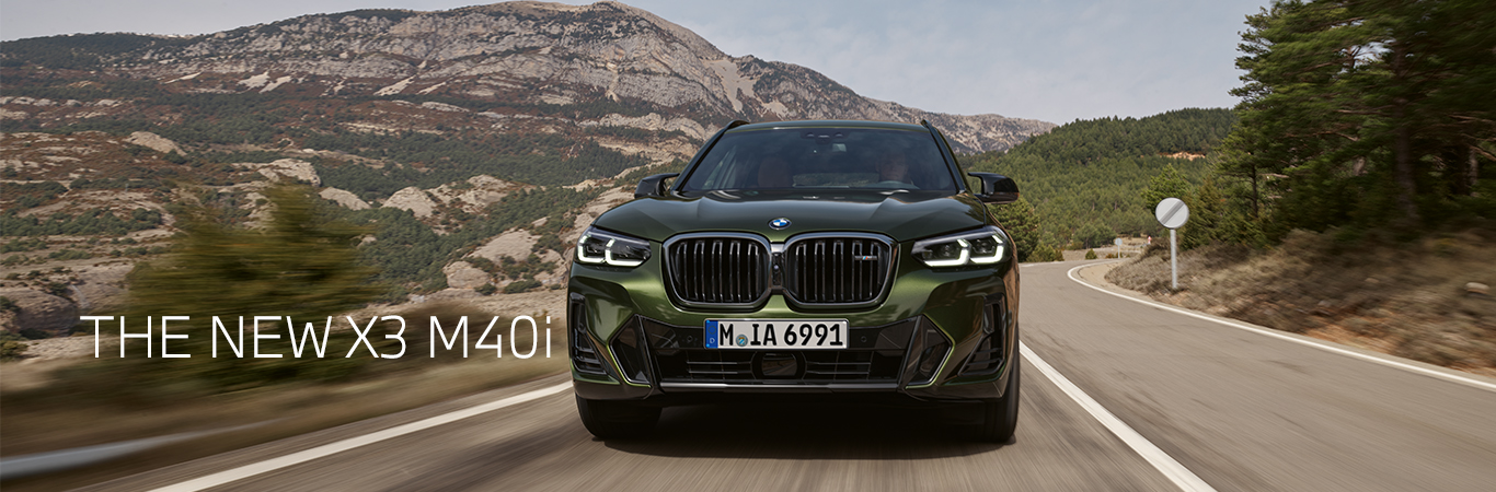The First-Ever BMW X3 xDrive M40i