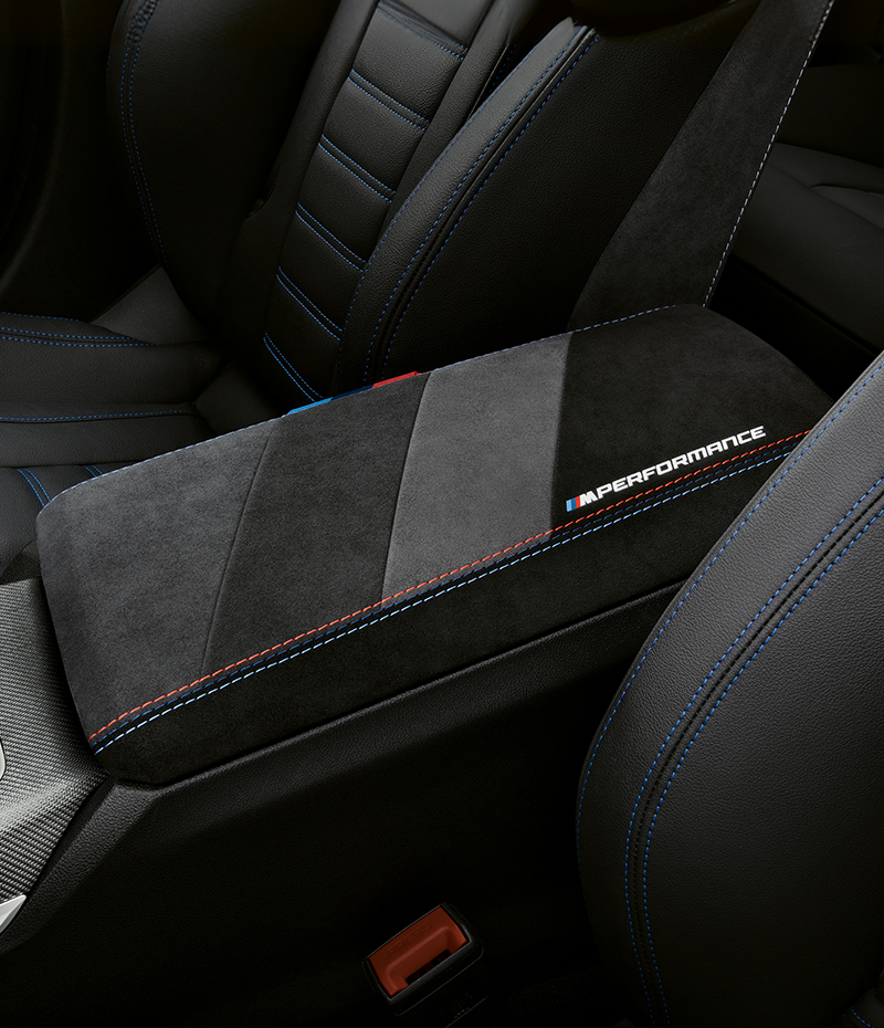 ARMREST IN ALCANTARA. 